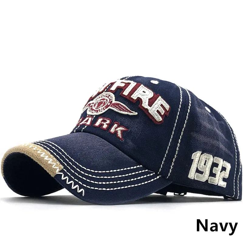 Embroidered Letter Cotton Baseball Cap – Unisex Cowboy Hip Hop Snapback for Summer Sports & Street Style - Image 8