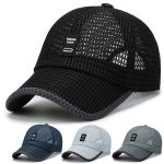 [NORTHWOOD] Men’s Mesh Baseball Cap – Breathable Summer Outdoor Snapback Trucker Hat