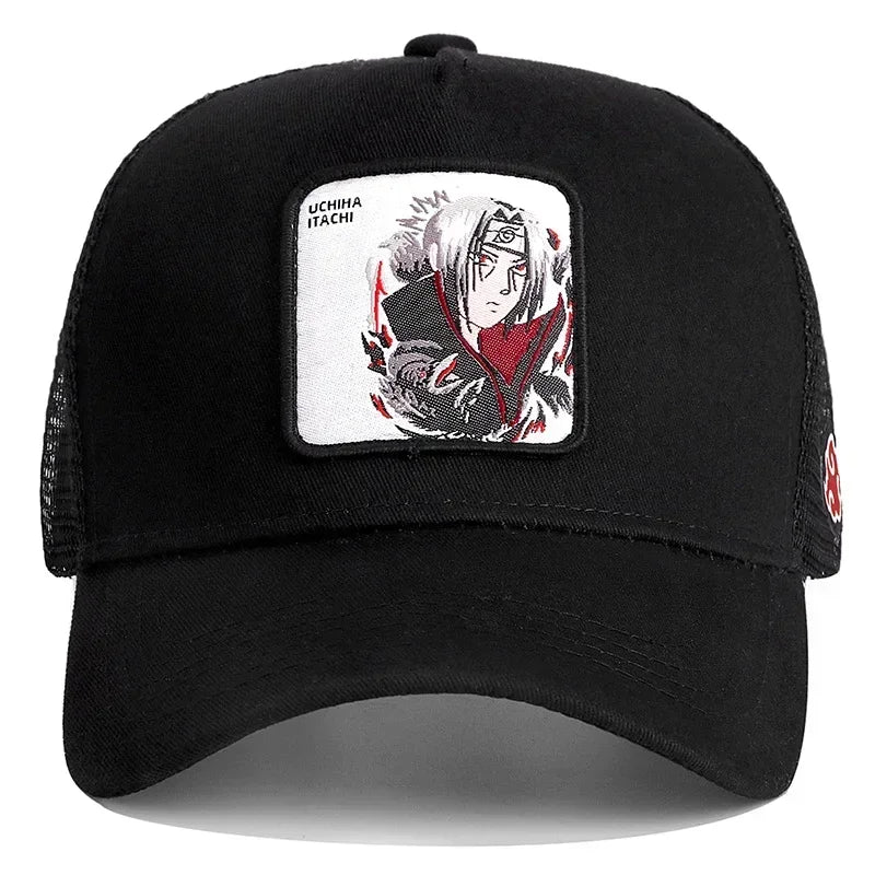 Bandai Naruto Mesh Trucker Cap – Unisex Anime Baseball Hat with Fashion Patch - Image 9