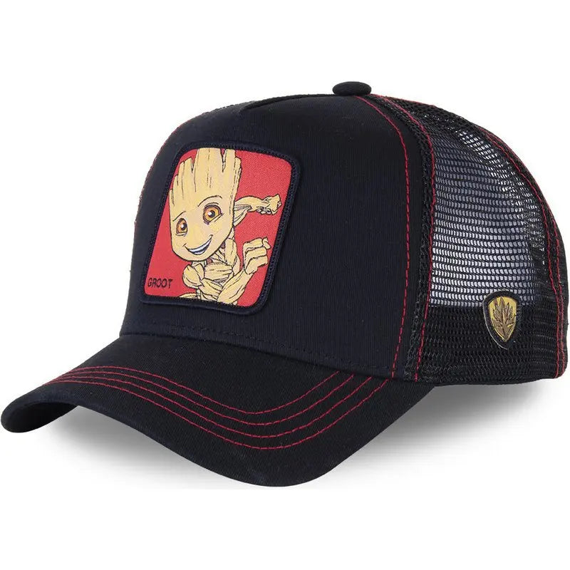 High-Quality Marvel Cartoon Snapback – Unisex Cotton Mesh Baseball Cap for Men & Women - Image 3