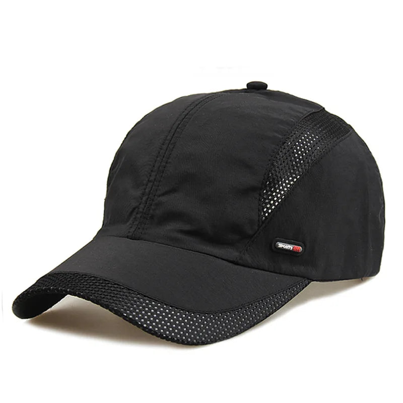 2024 Summer Quick-Dry Sports Baseball Cap – Unisex Mesh Snapback for Running & Golf - Image 8