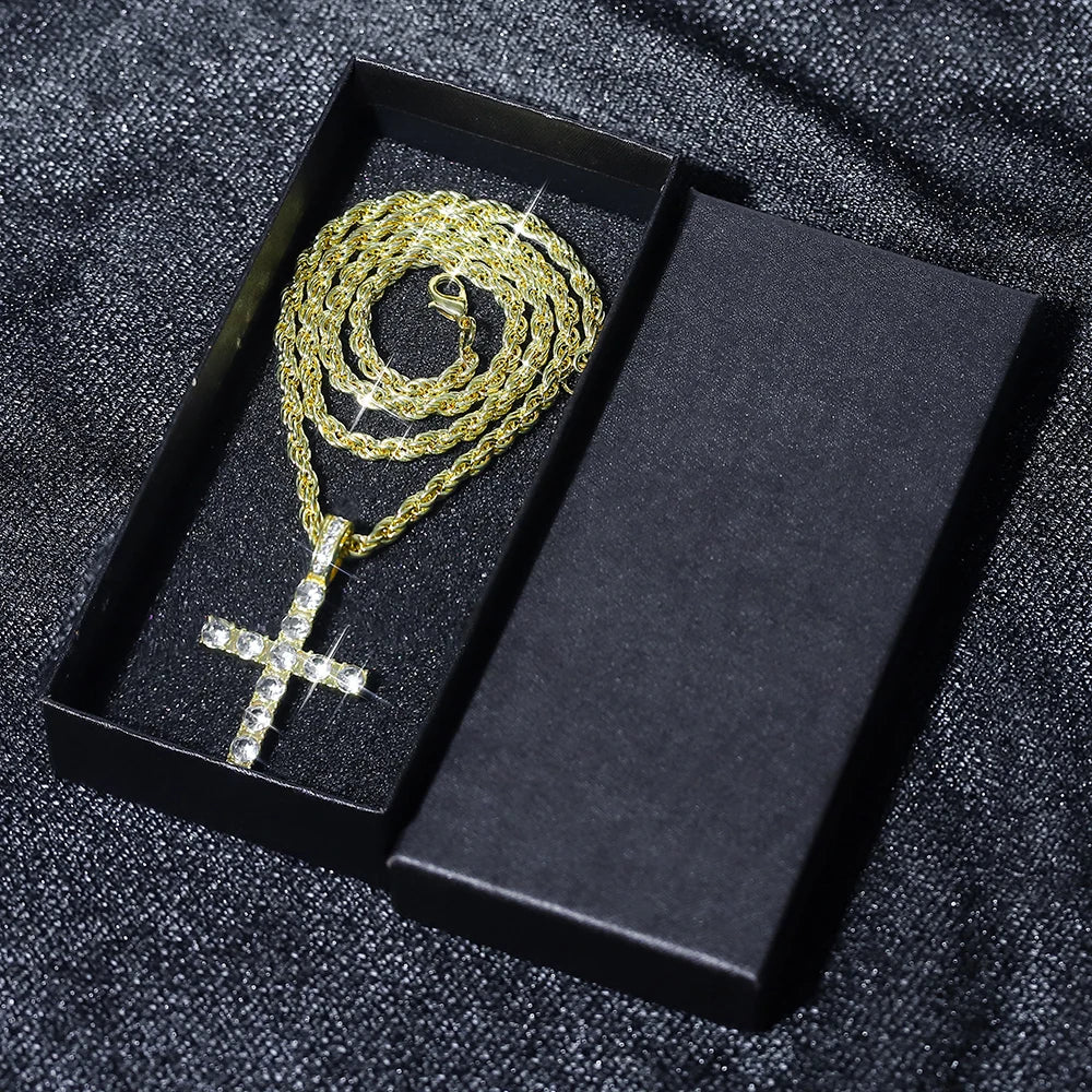 Hip Hop Miami Cuban Link Chain Set - Image 10