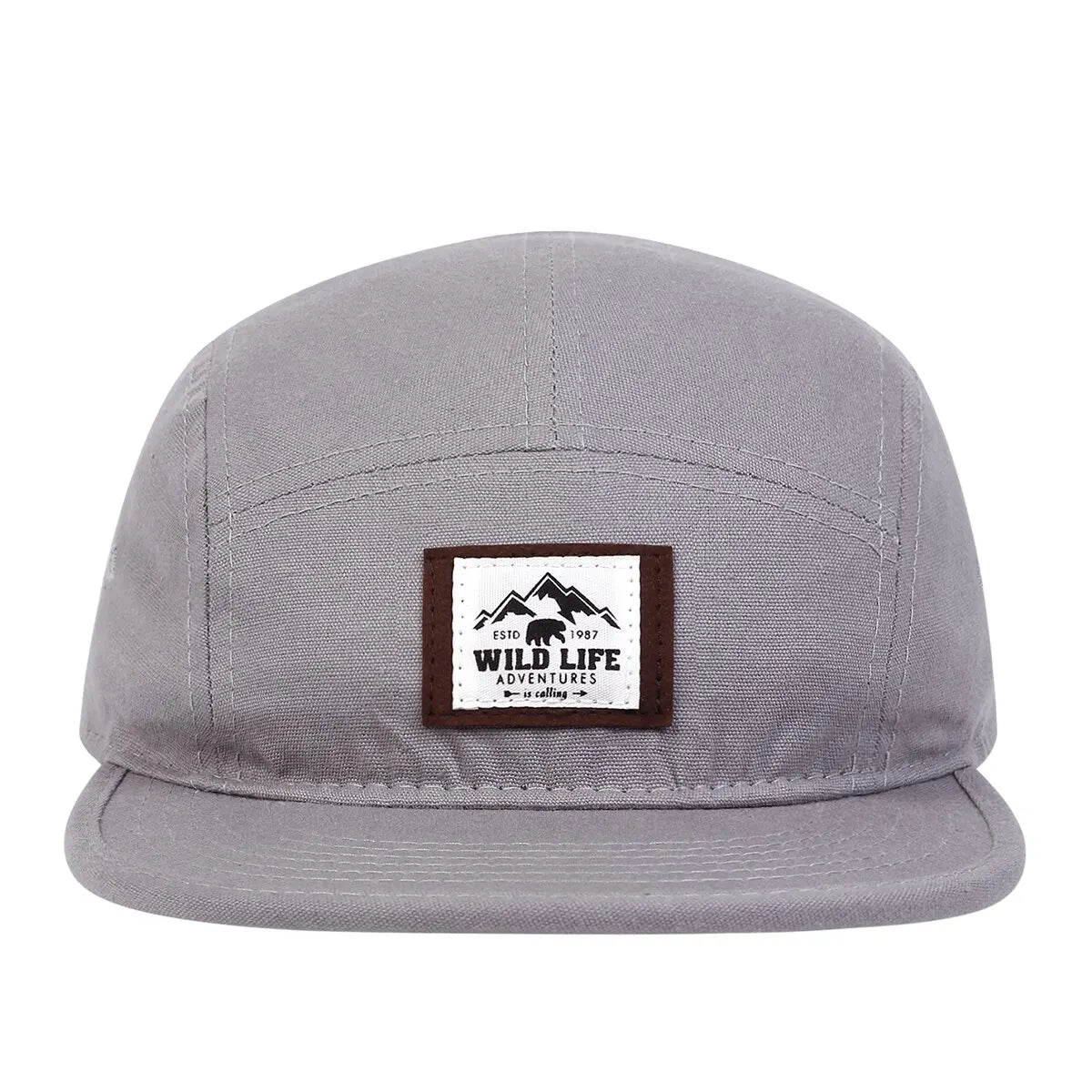 WILD LIFE Cotton 5-Panel Baseball Cap – Adjustable Snapback Hat for Men & Women - Image 13