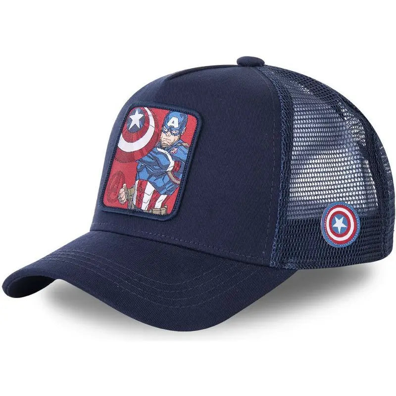 High-Quality Marvel Cartoon Snapback – Unisex Cotton Mesh Baseball Cap for Men & Women - Image 14