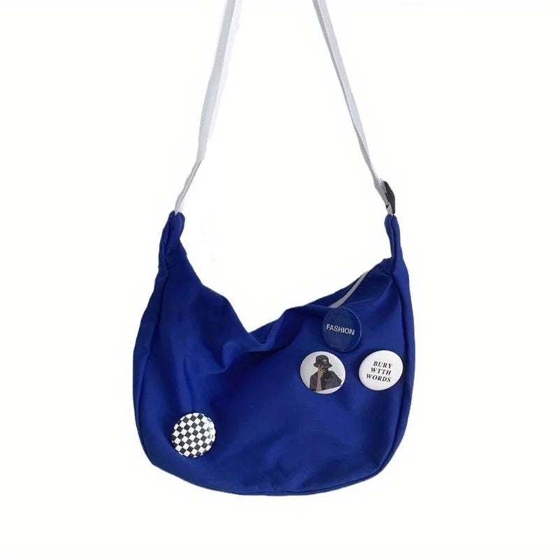 Crescent Dumpling Shoulder Bag – Trendy Women's Crossbody Purse with Adjustable Strap - Image 7