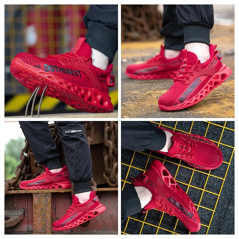 Steel Toe Safety Work Shoes – Lightweight Puncture-Proof Sneakers for Men & Women - Image 6