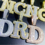 CUC Double Layer Initial Pendant