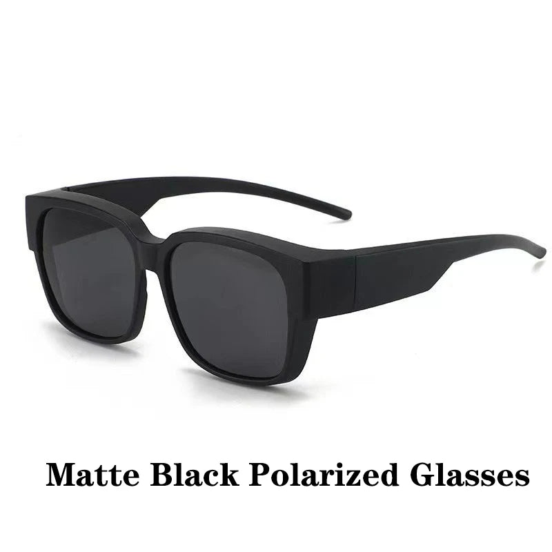 Polarized Fit-Over Sunglasses – Vintage UV400 Eyewear for Men & Women with Prescription Glasses - Image 12