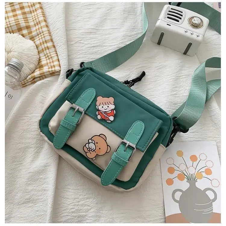 Korean Style Canvas Shoulder Bag – New Fashion Crossbody for Women - Image 9